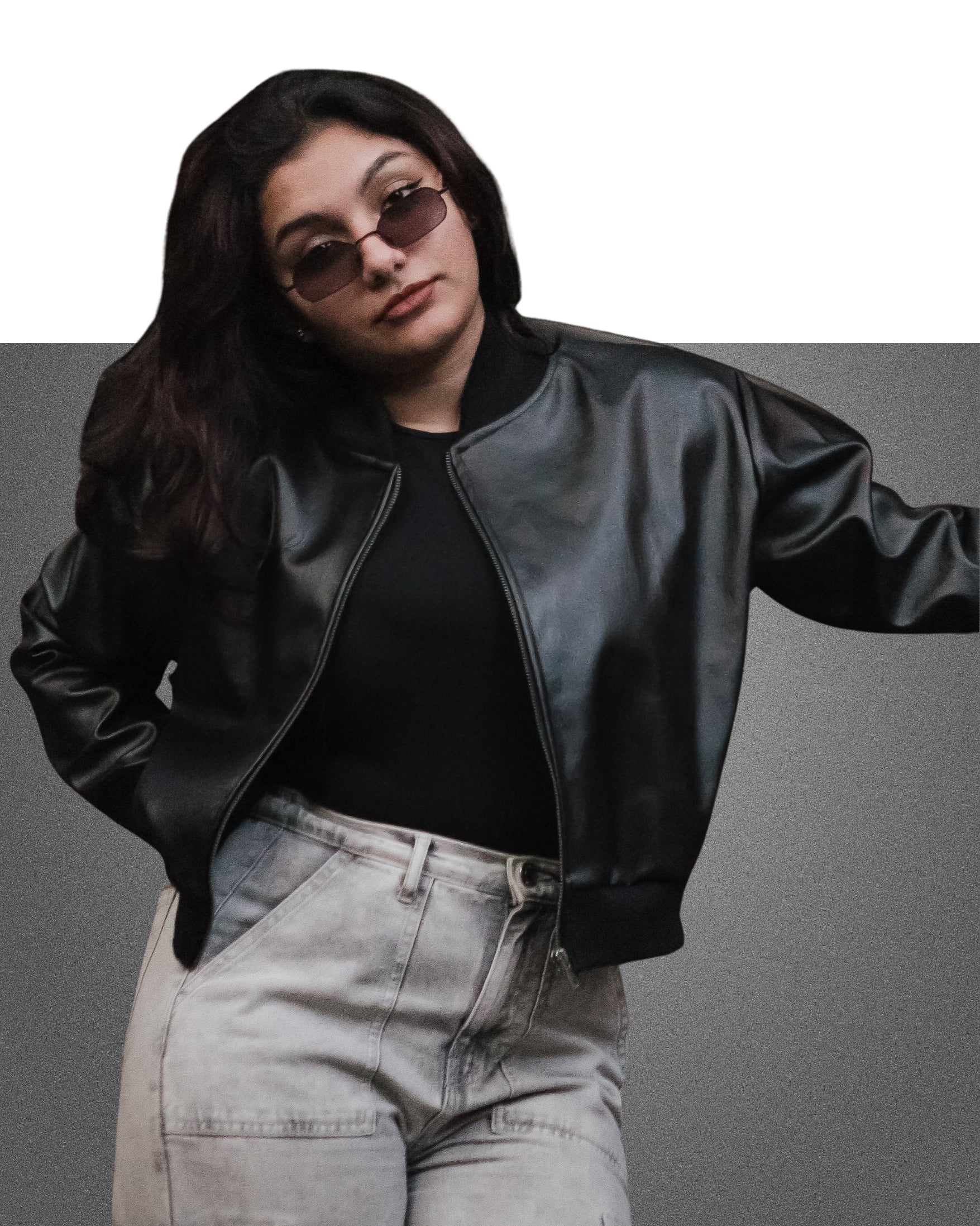 Premium Croptop Leather Jacket