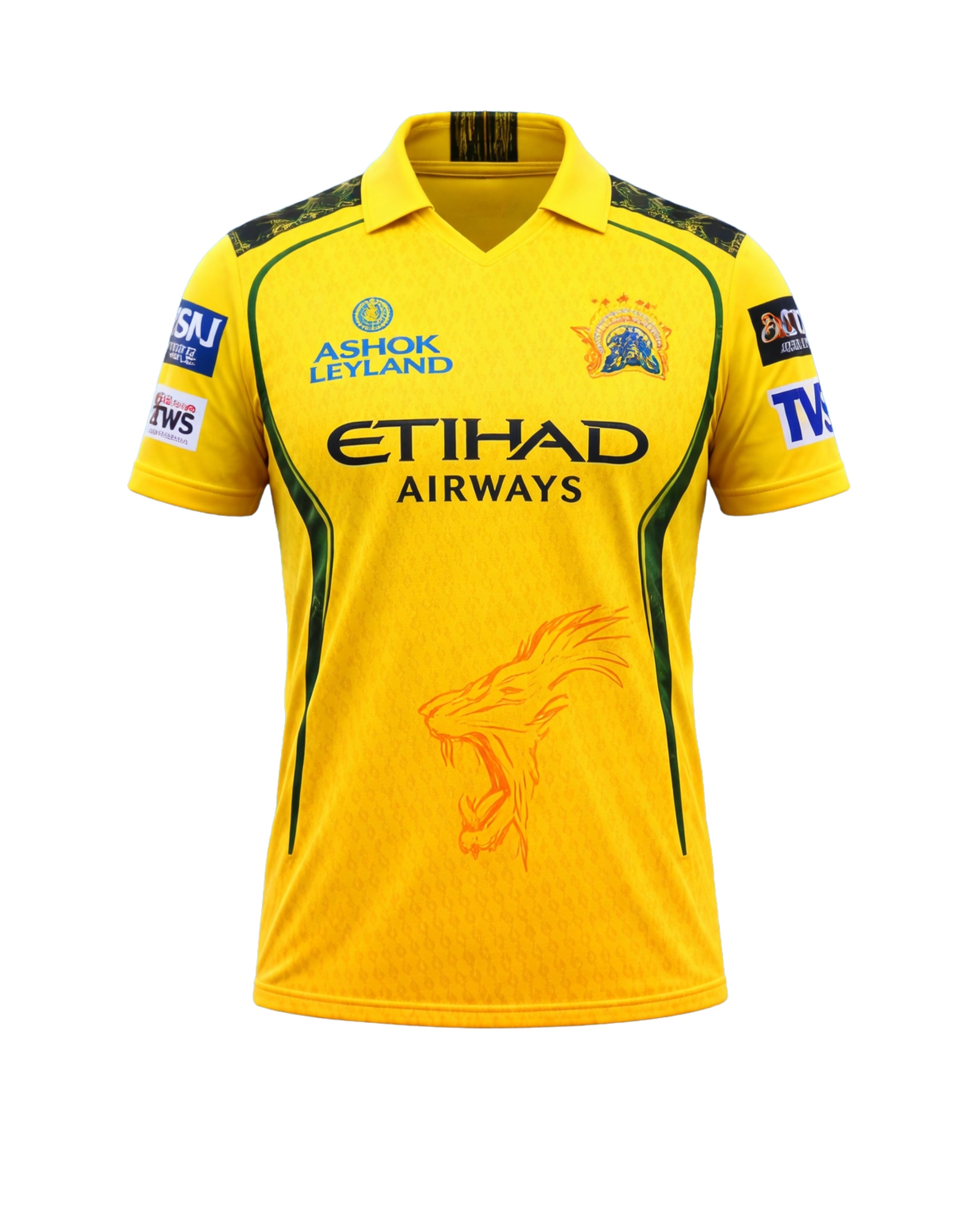 CSK Jersey 2026 IPL Dry Fit T-Shirt | Unisex – U-Square Store