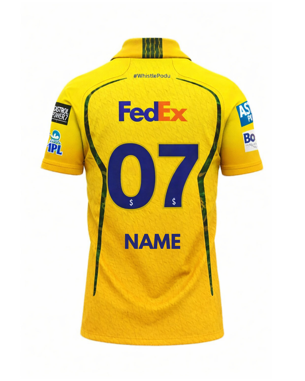 CSK Jersey 2026 IPL Dry Fit T-Shirt | Unisex – U-Square Store