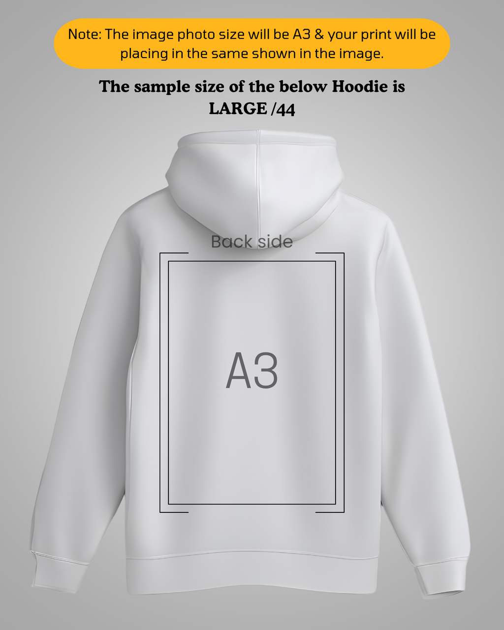 Customised Premium Burnt Orange Hoodie