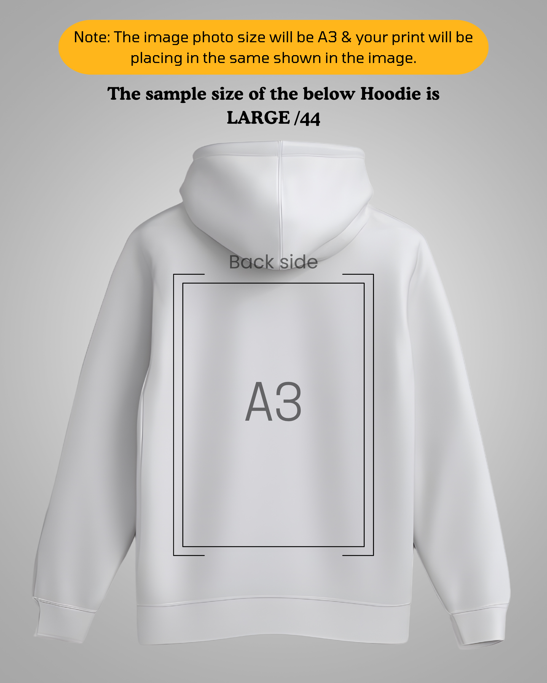 Customised Premium Burnt Orange Hoodie