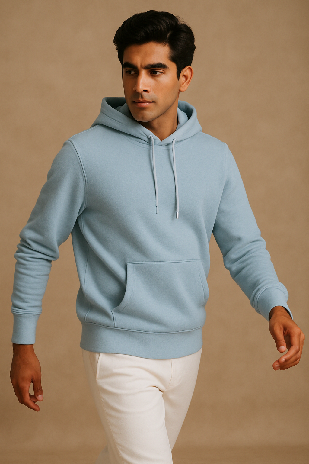 Sedal Blue Hoodie – Unisex 100% Cotton, 320 GSM | U-Square Store