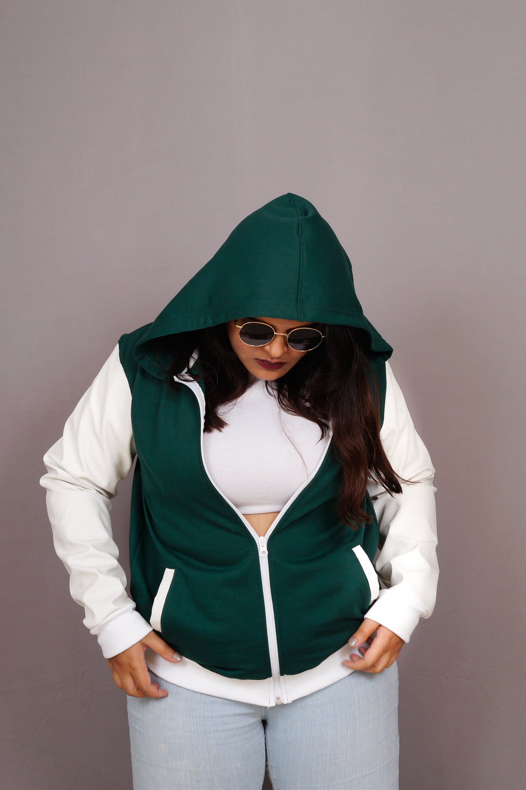 Premium Emerald Green Leather Jacket