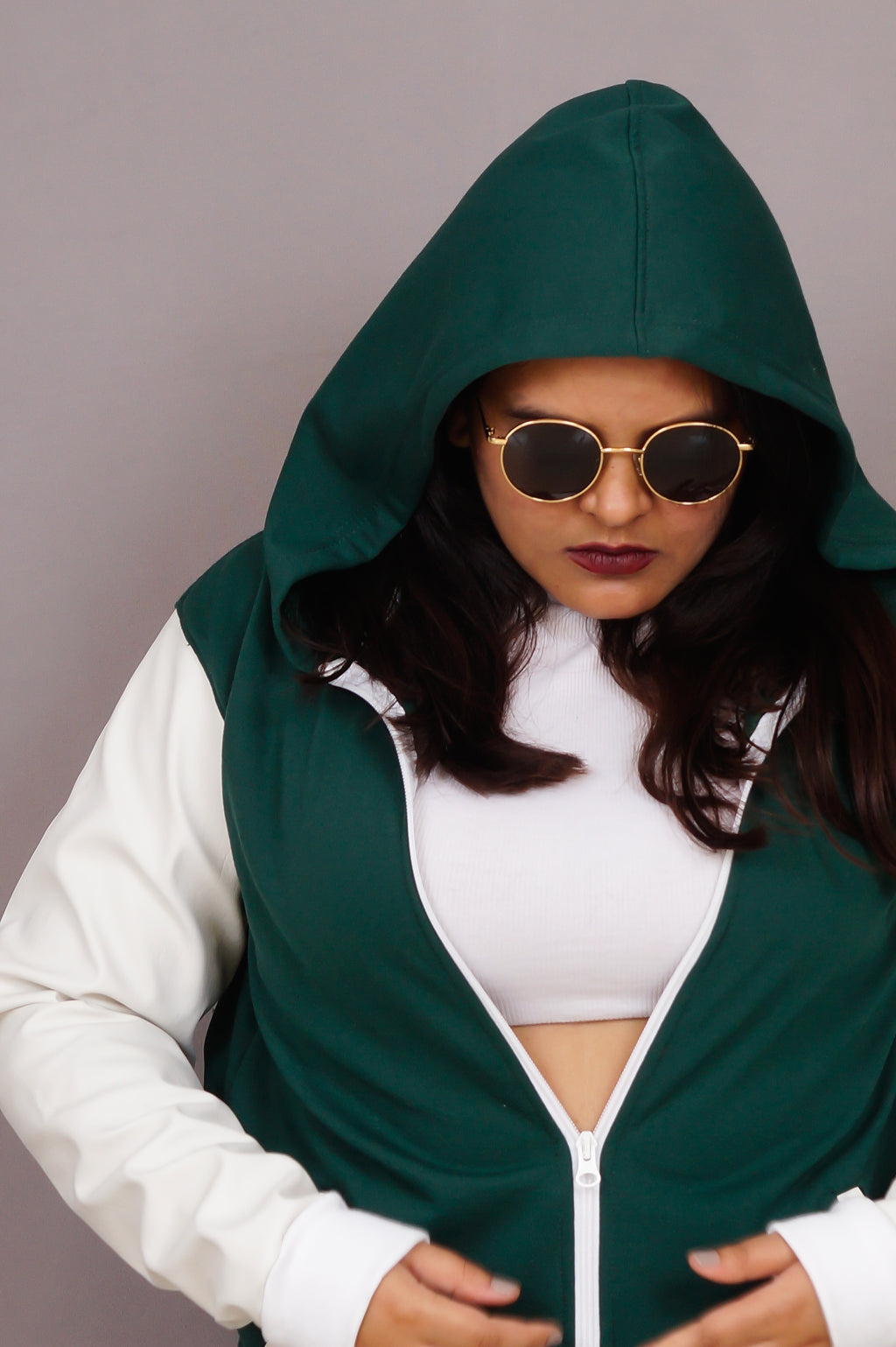 Premium Emerald Green Leather Jacket