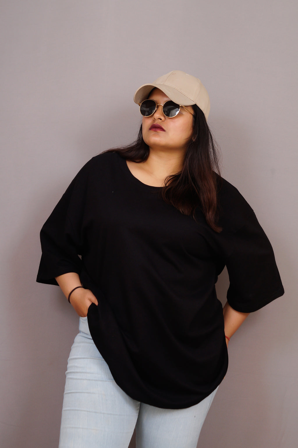 Black Oversized T-Shirt