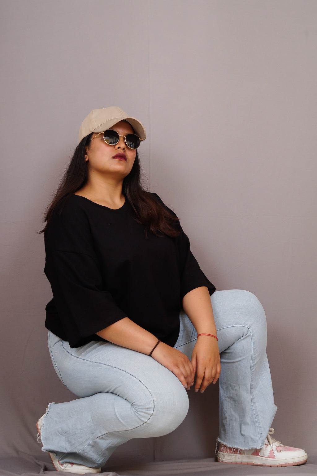 Black Oversized T-Shirt