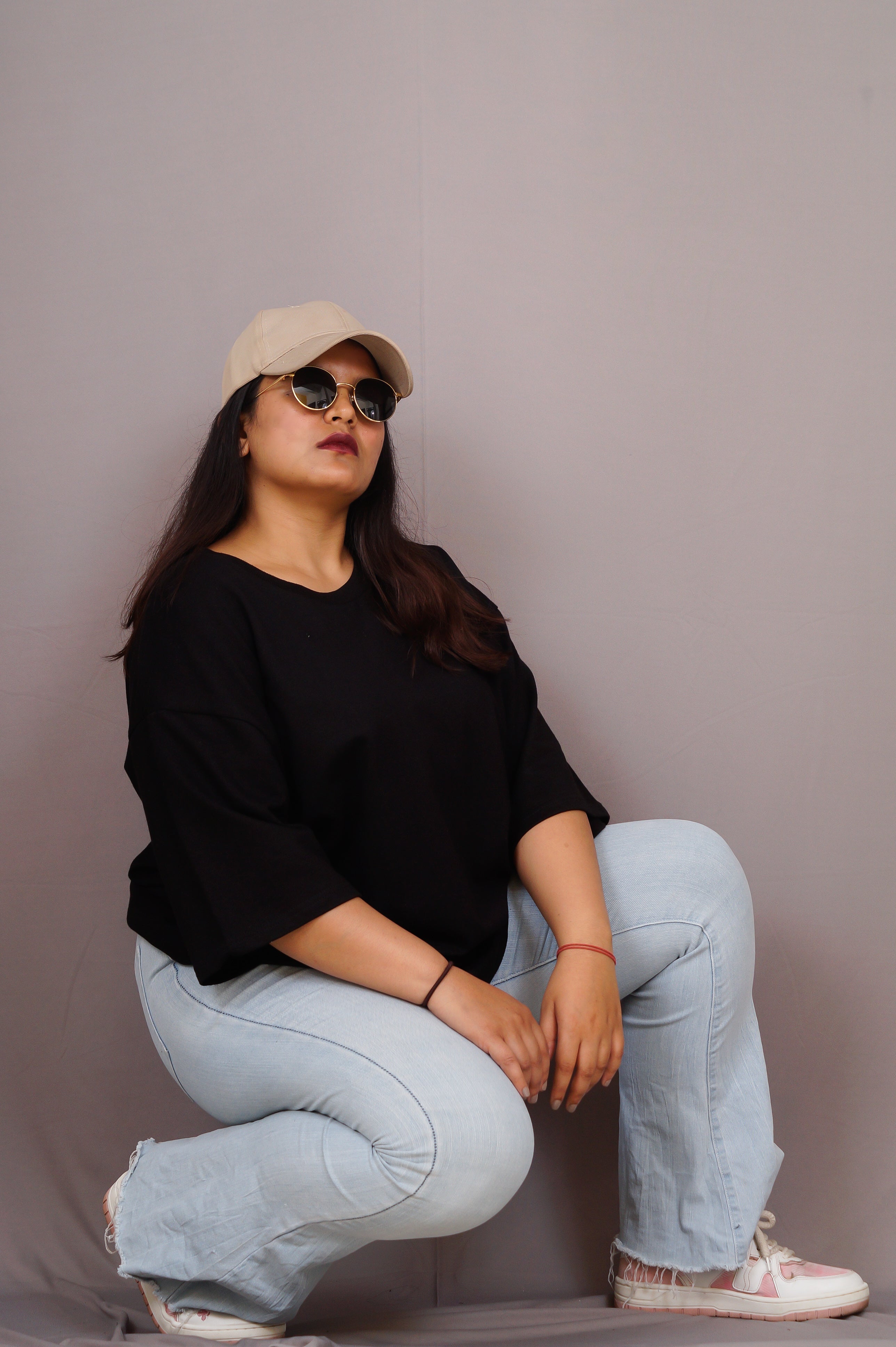 Black Oversized T-Shirt