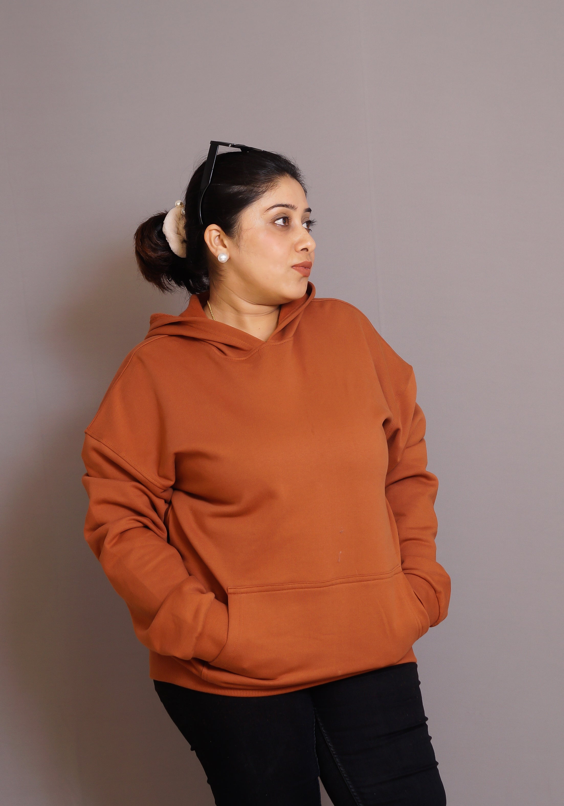 Premium Burnt Orange Classic Hoodie