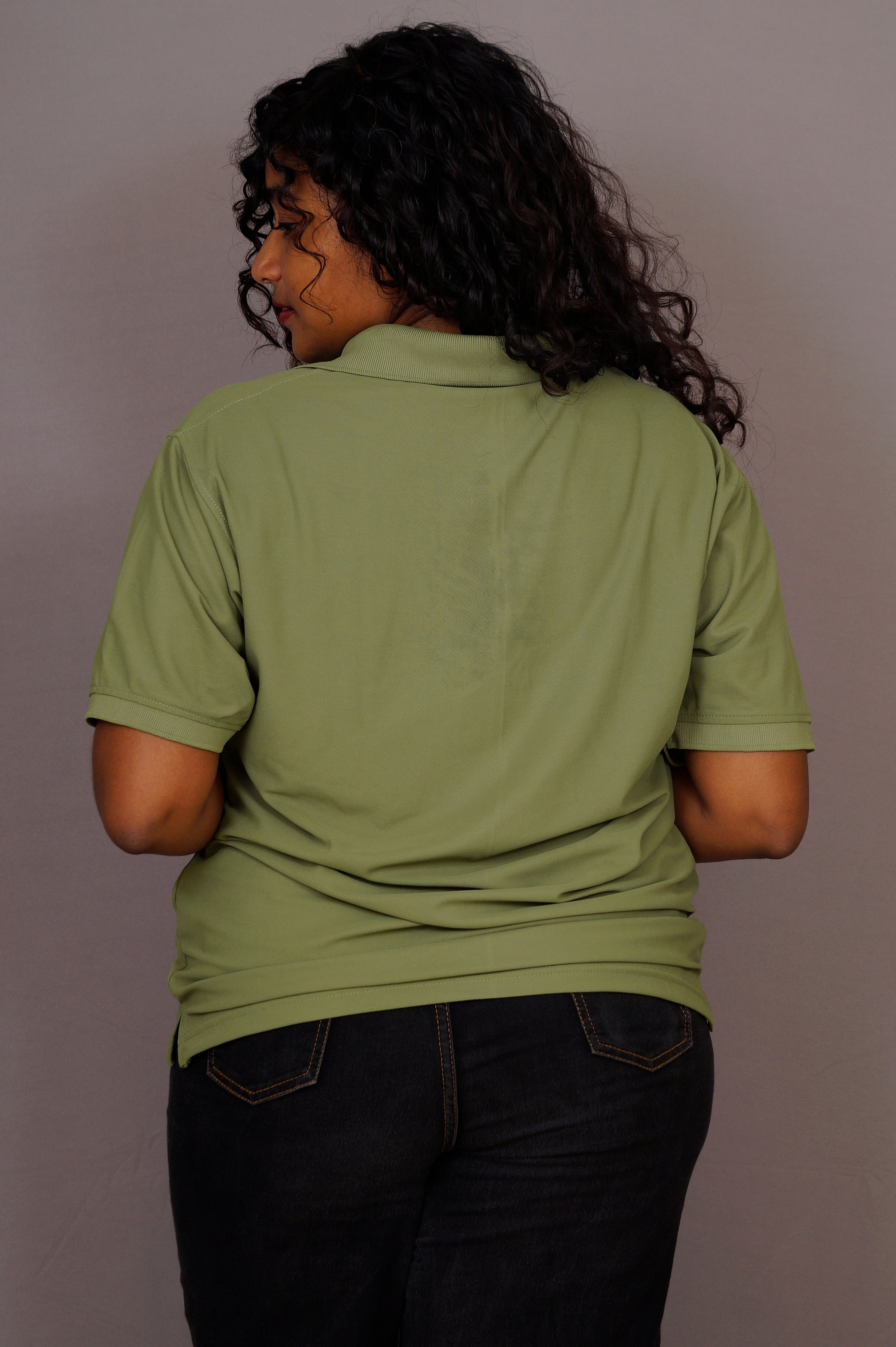 Pista Green Polo T-Shirt