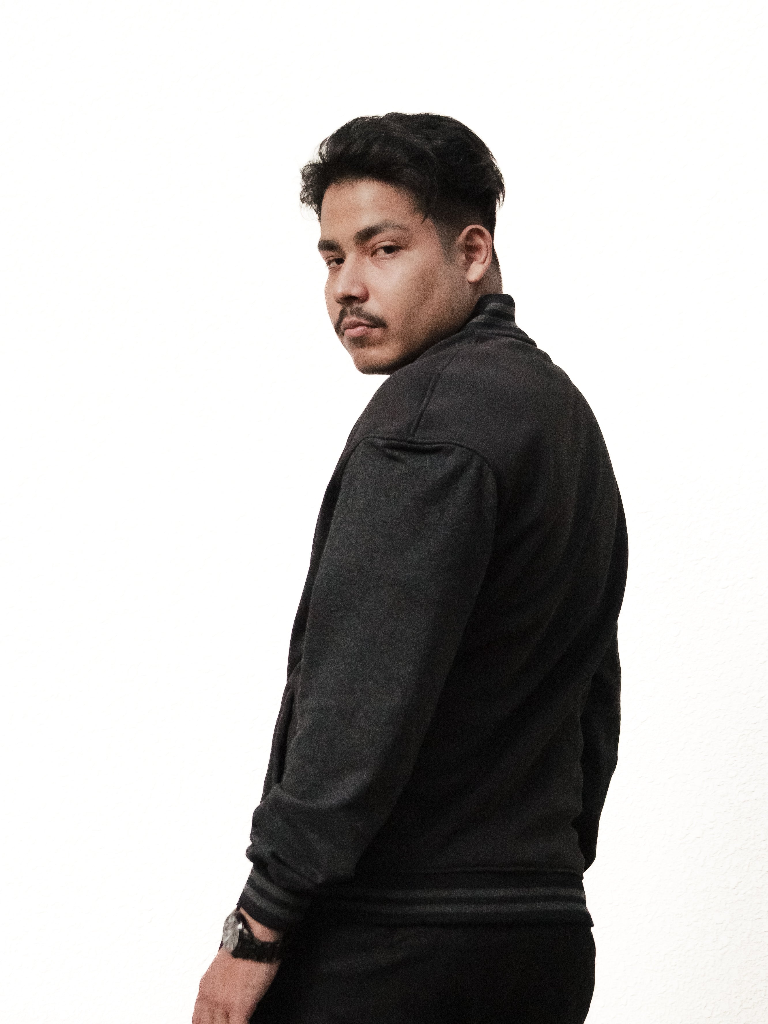 Black Varsity Jacket