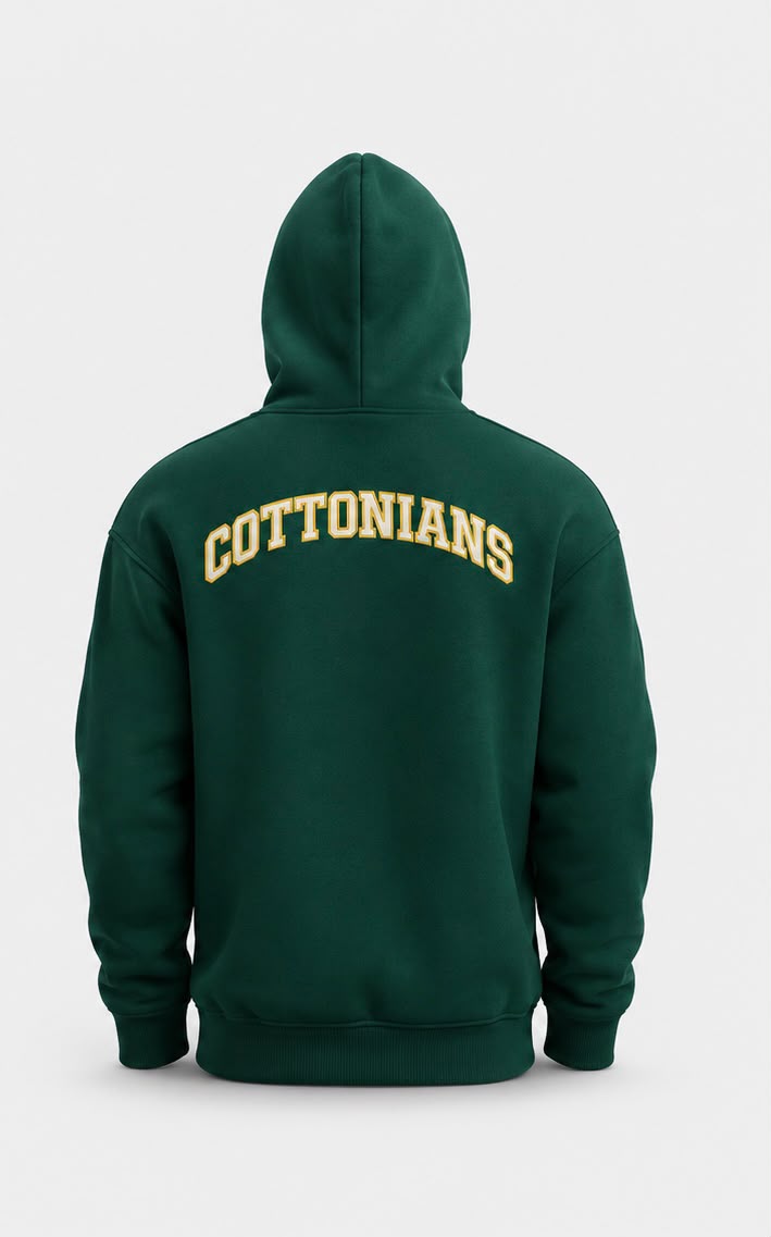Cottonian Classic Hoodie - Bottle Green