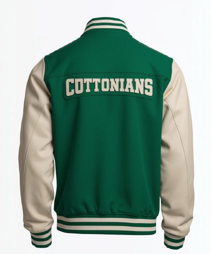 The Cottonian Varsity - Green & Beige