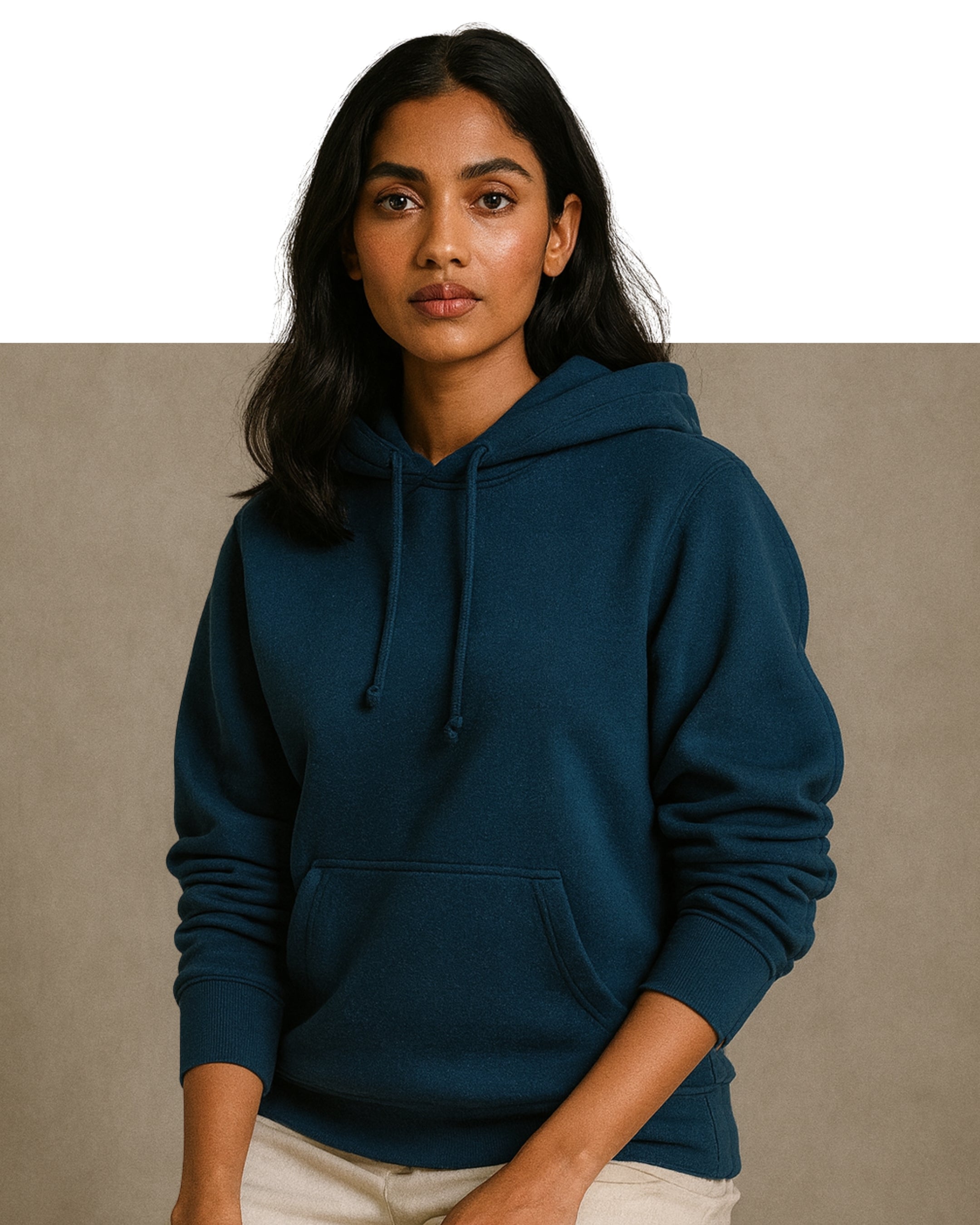 Premium Teal Blue Hoodie for Winter